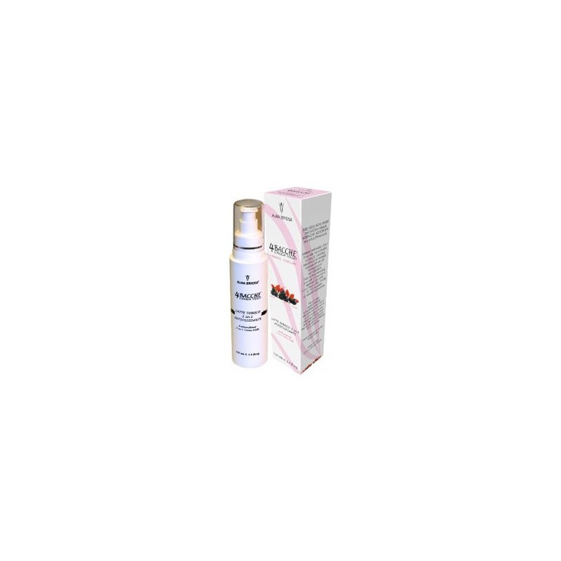 Milk Tonic Antioxidant 2in1 4 Berries Alma Briosa Makeup removers  Available on Yumibio.com