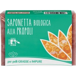 Soap with Propolis for Oily and Impure Skin Fior di Loto Soaps  Available on Yumibio.com
