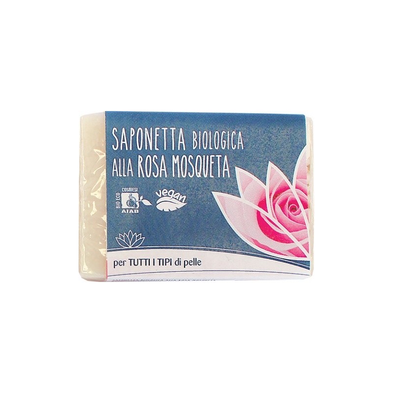 Soap Rose Hip Fior di Loto Soaps  Available on Yumibio.com