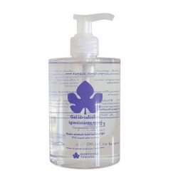 Gel hydroalcoolique désinfectant pour les mains 500 ml Biofficina Toscana La Désinfection Des Mains   Disponible sur Yumibio.com