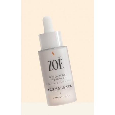 Zoe Cosmetics  Pro Balance - Siero Viso Riequilibrante con Acido Ialuronico e Probiotici  Sieri Viso