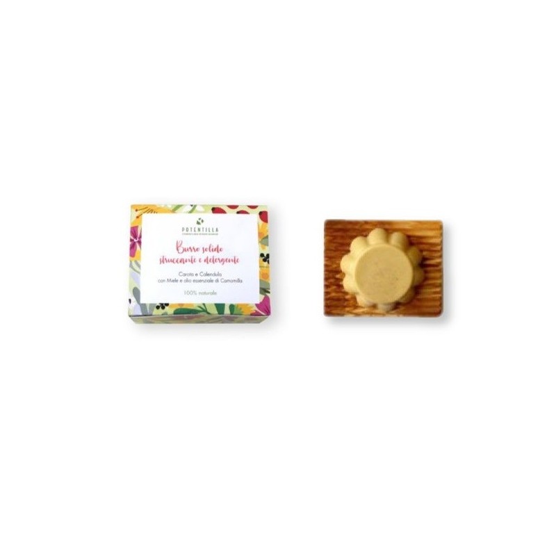 Butter a Makeup remover and Cleanser, base in Beech Wood Potentilla Makeup removers  Available on Yumibio.com
