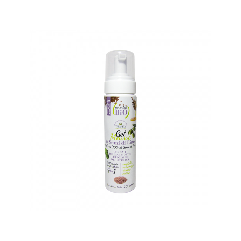 Gel, Mousse, Gel, Linseed, 100 ml Parentesi Bio Styling  Available on Yumibio.com