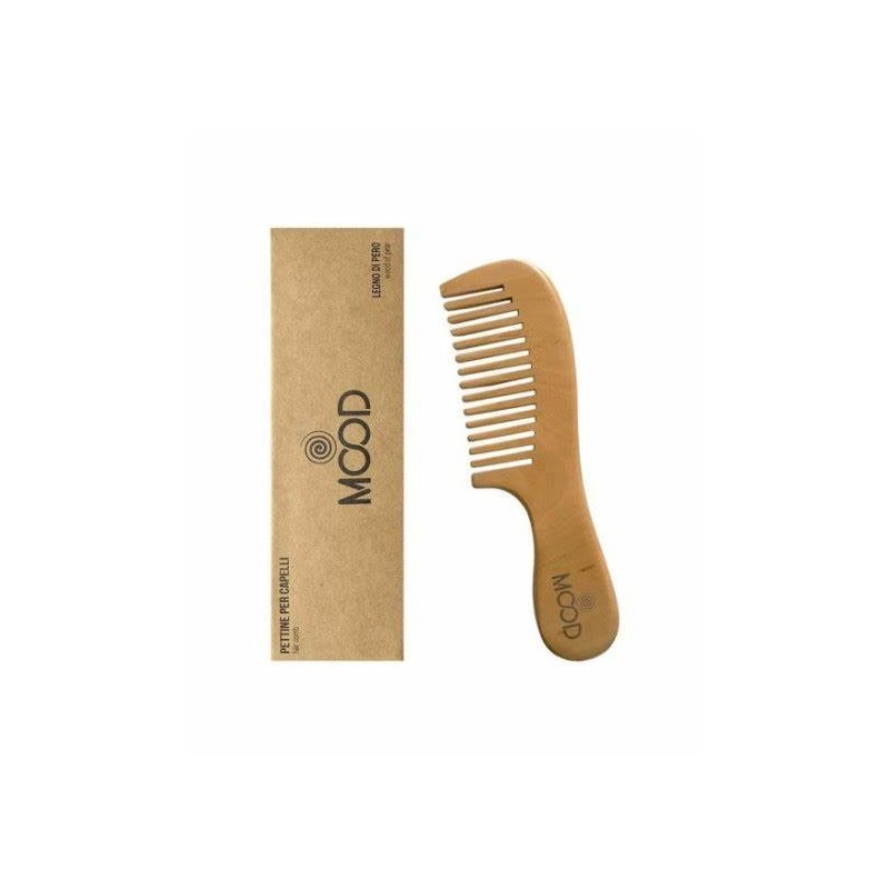 The comb, Pear Wood Mood Brushes and combs  Available on Yumibio.com
