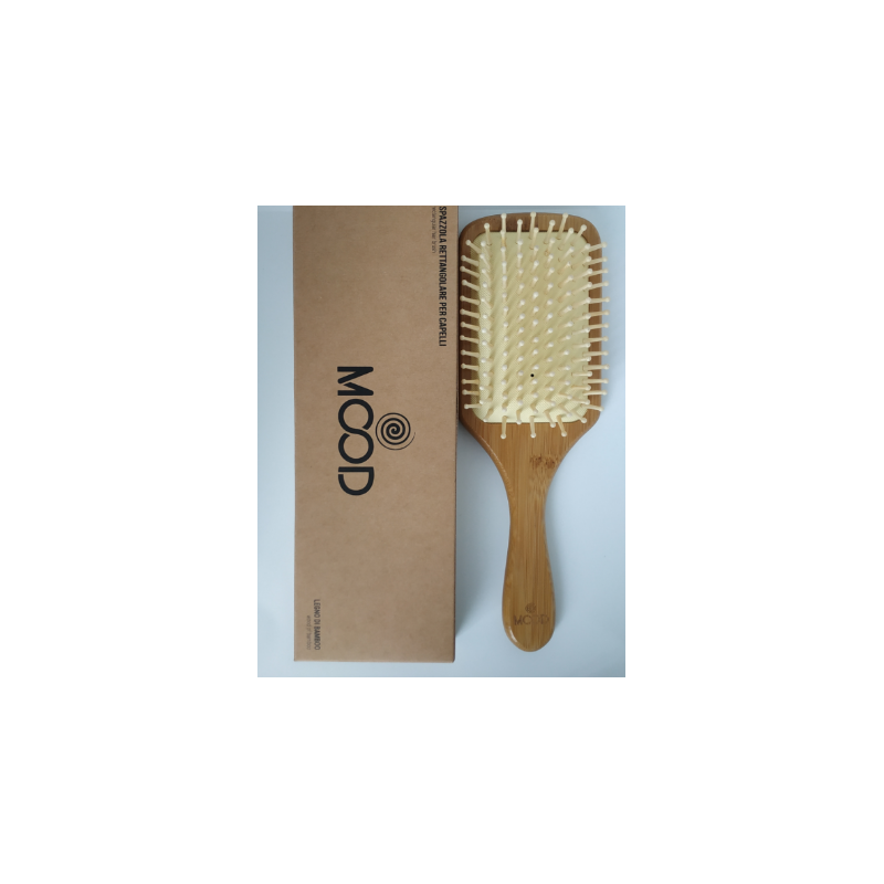 Mood  Spazzola Rettangolare in Legno di Bamboo  Spazzole e Phon
