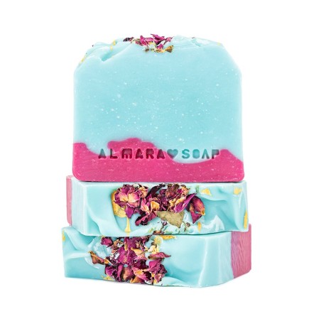 Handmade Soap - Wild Rose Almara Soap Soaps  Available on Yumibio.com