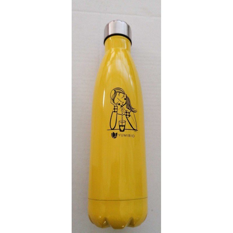 Yumibio Gadget  Bottiglia Termica in Acciaio Inossidabile - Giallo  Yumibio Collection