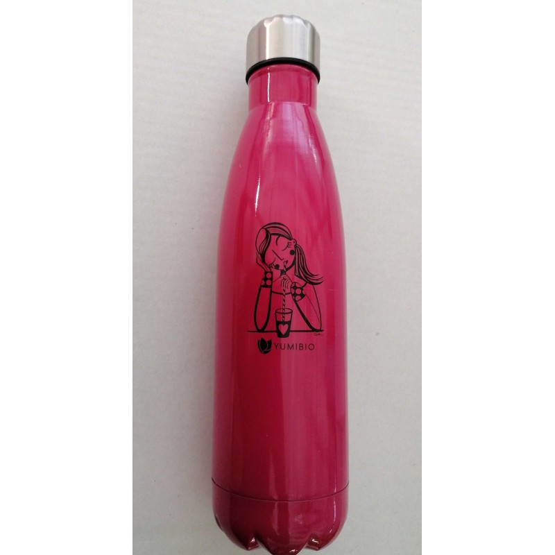 Yumibio Gadget  Bottiglia Termica in Acciaio Inossidabile - Fuxia  Yumibio Collection