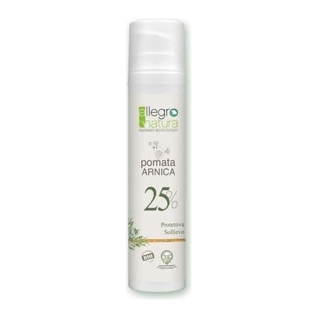 Pommade à l'Arnica et 25% apaisante et revigorante Allegro Natura Des Lotions et des Crèmes   Disponible sur Yumibio.com