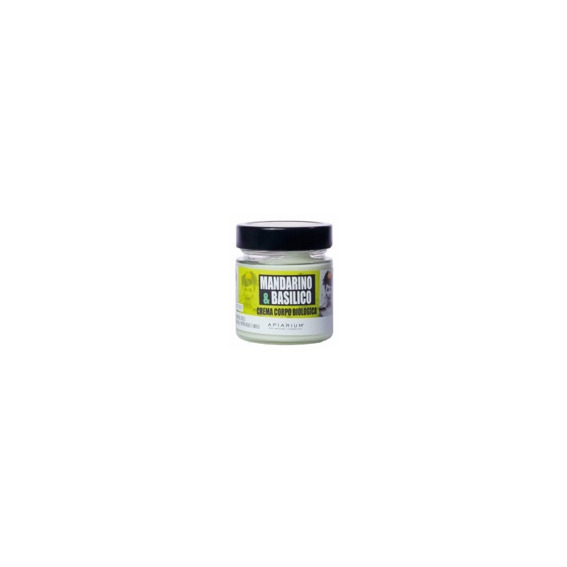 Apiarium  Crema Corpo Mandarino e Basilico  Creme Corpo Bio