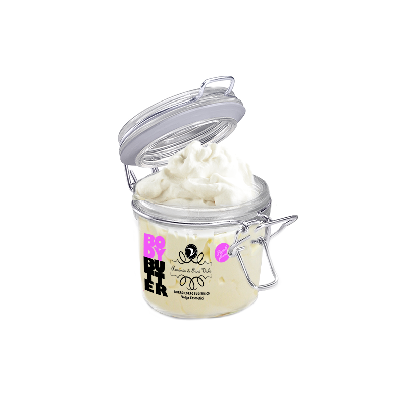Beurre corporel à la Lavande Volga Cosmetici Des Lotions et des Crèmes   Disponible sur Yumibio.com