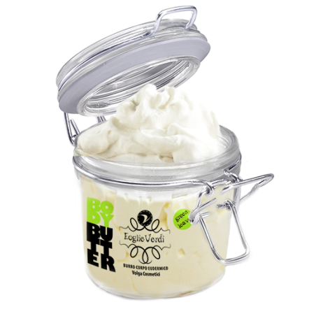 Beurre pour le corps avec des fruits Rouges et Feuilles Vertes Volga Cosmetici Des Lotions et des Crèmes   Disponible sur Yum...