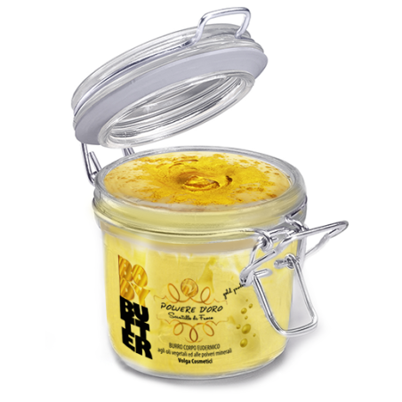 Body butter Gold Dust Volga Cosmetici Lotions and Creams  Available on Yumibio.com