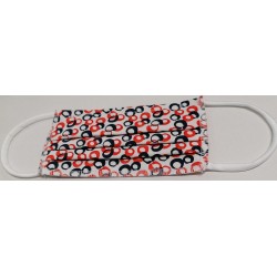 Mask White Red Boccadamo Sponges and Accessories  Available on Yumibio.com