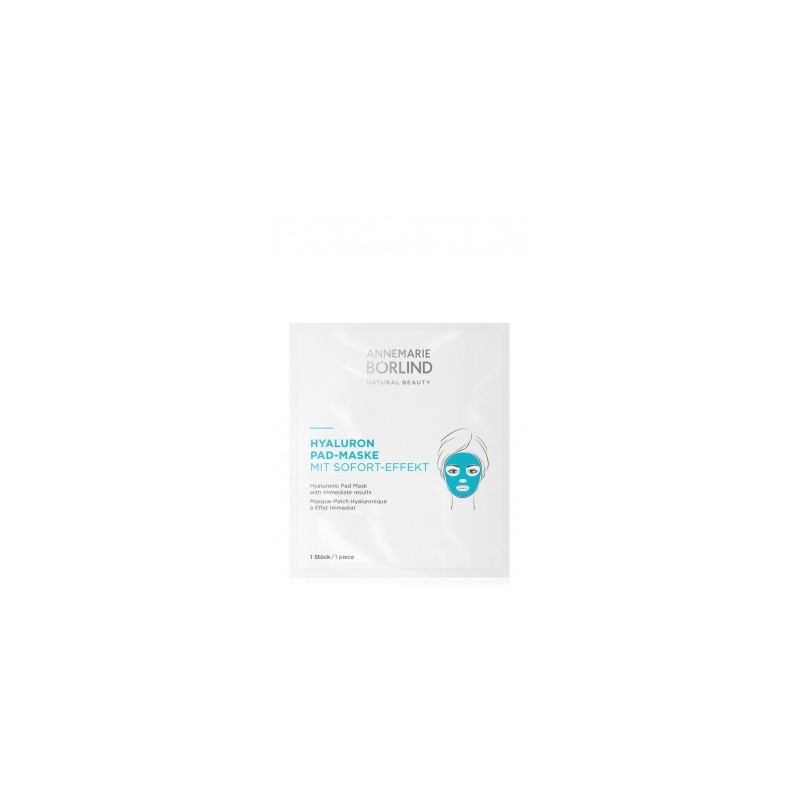 Masque pour le visage Pad Anti-âge à l'Acide Hyaluronique Annemarie Borlind Les masques   Disponible sur Yumibio.com