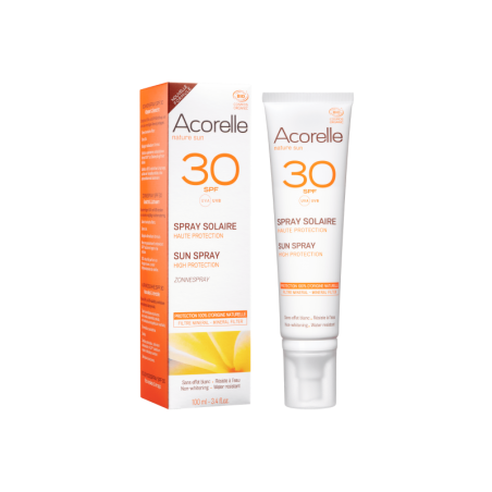 Acorelle  Spray Protezione Solare SPF 30  Protezione Solare bio