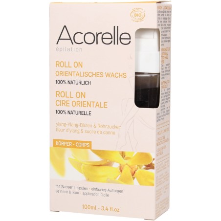 Acorelle  Cera Orientale Naturale formato Roll-on  Epilazione