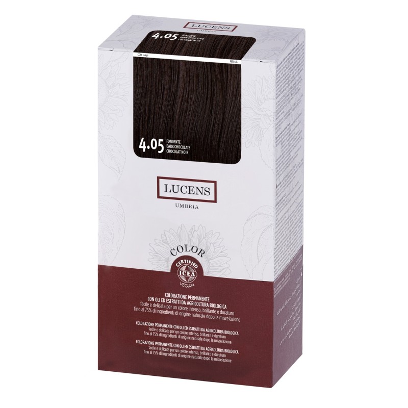 Dye without Ammonia - Dark 4.05 Villa Lodola Dyed vegetables and Henne  Available on Yumibio.com