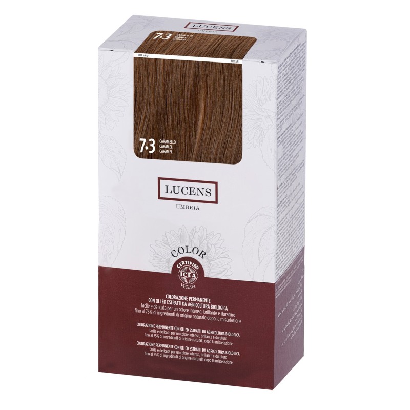 Villa Lodola  Tinta senza Ammoniaca 7.30 - Caramello  Tinte per capelli