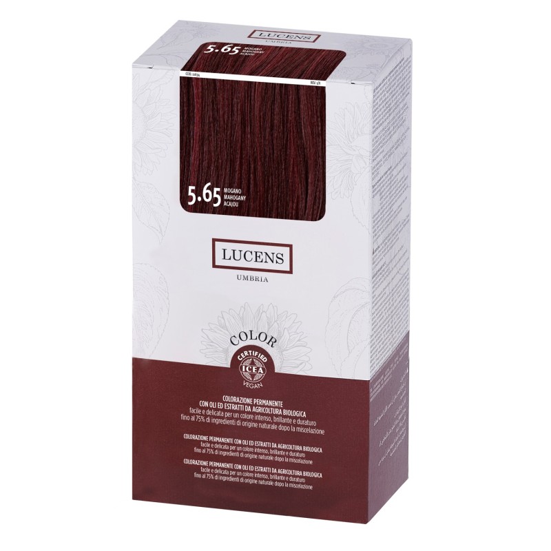 Couleur sans Ammoniaque - Acajou 5.65 Villa Lodola Teint de légumes et de Henne   Disponible sur Yumibio.com