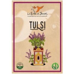 Tulsi Le Erbe di Janas Herbal Ayurvedic  Available on Yumibio.com