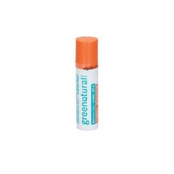 Greenatural  Balsamo Labbra SPF15 con Vitamina A e Betacarotene  Protezione Solare bio