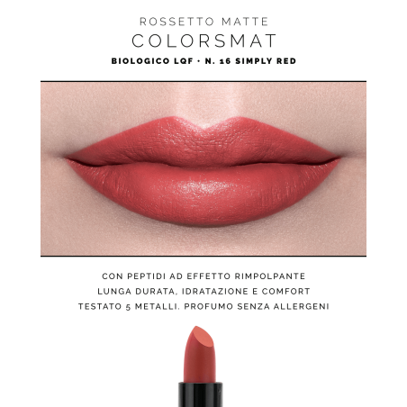 Lipstick Plumping Effect - Simply Red Liquidflora Rossetti  Available on Yumibio.com