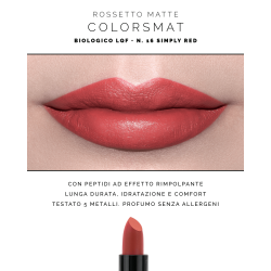 Lipstick Plumping Effect - Simply Red Liquidflora Rossetti  Available on Yumibio.com