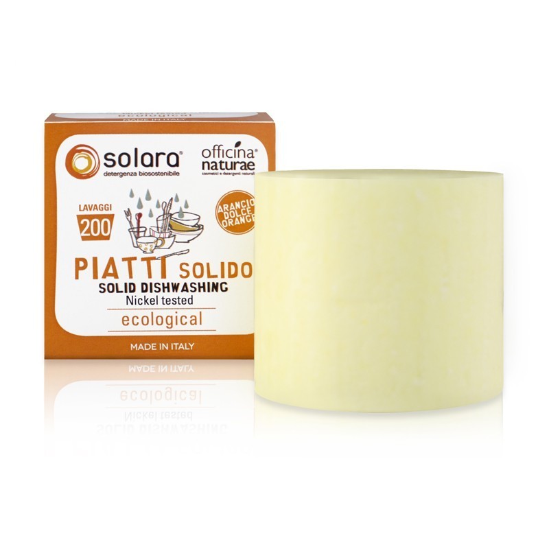 Officina Naturae  Sapone Solido per i Piatti - Arancio Dolce  Piatti e Stoviglie