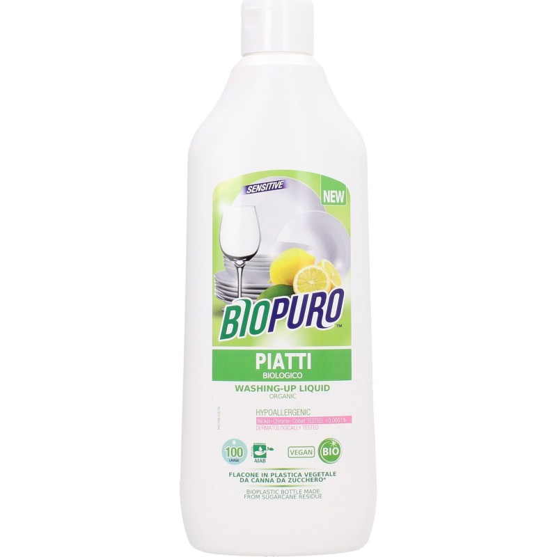 Biopuro  Detersivo per Piatti  Piatti e Stoviglie