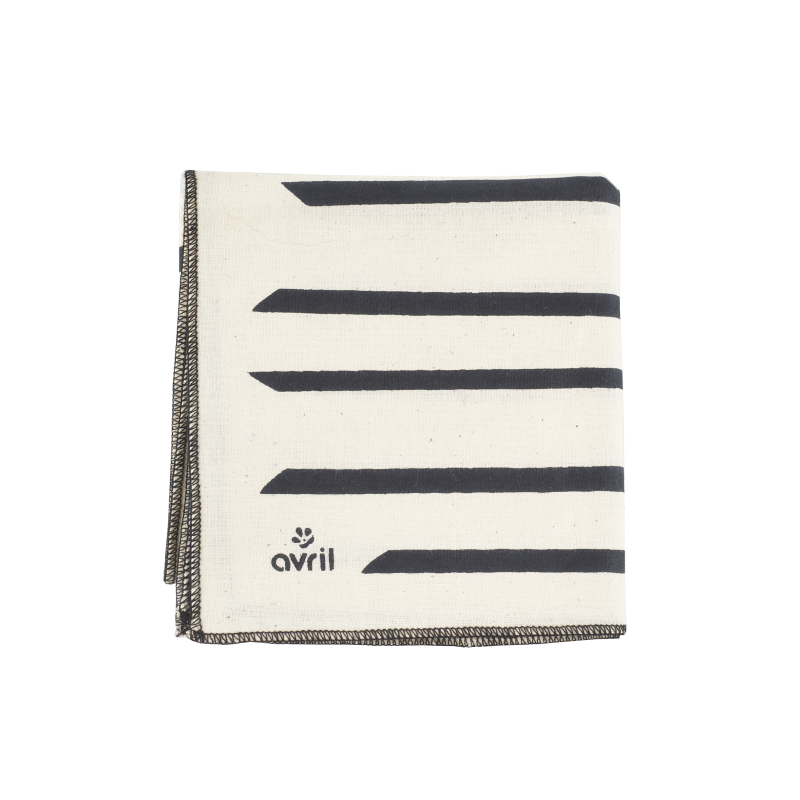 Furoshiki Zebra Coton Avril Accessoires   Disponible sur Yumibio.com