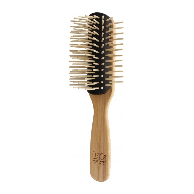 Tek  Spazzola Semicircolare Smontabile con Dente Lungo  Spazzole e Phon