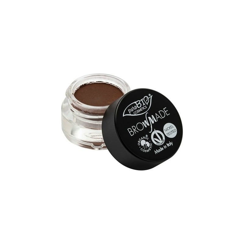 La pâte pour les Sourcils BrowMade - 02 Brun Chaud Purobio Les crayons à sourcils   Disponible sur Yumibio.com