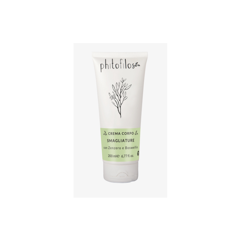 Body cream stretch marks with Ginger and Boswella Phitofilos Lotions and Creams  Available on Yumibio.com