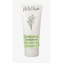 Phitofilos  Crema Corpo Smagliature con Zenzero e Boswella  Antismagliature Bio