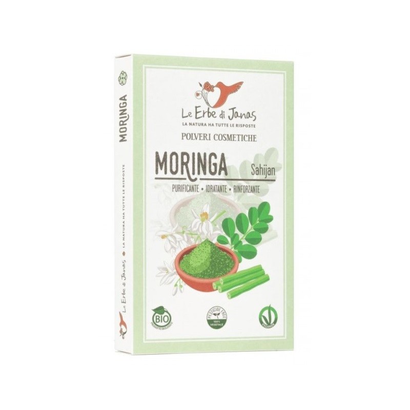 Moringa Powder Le Erbe di Janas Herbal Ayurvedic  Available on Yumibio.com