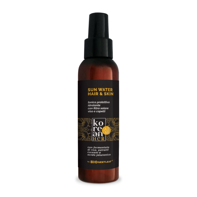 Sun, Water, Hair, and Skin - Tonic Protective and Hydrating Face and Hair Gentleaf Hair Sun Screen  Available on Yumibio.com