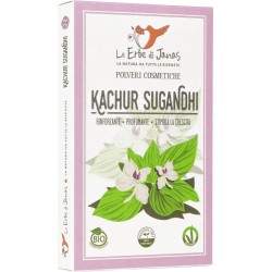 Kachur Sugandhi Le Erbe di Janas À Base De Plantes Ayurvédiques   Disponible sur Yumibio.com