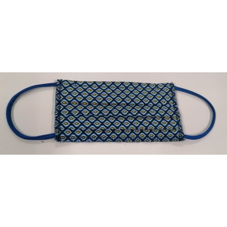 Mascherina Blu Giallo Boccadamo Les éponges et les Accessoires   Disponible sur Yumibio.com