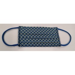 Mascherina Blu Giallo Boccadamo Les éponges et les Accessoires   Disponible sur Yumibio.com
