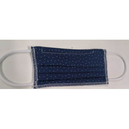 Mascherina Blu Zampette Boccadamo Les éponges et les Accessoires   Disponible sur Yumibio.com