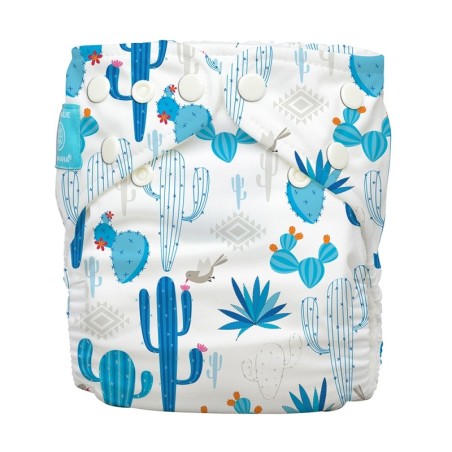 Cloth Diaper One-Size-Fits - Cactus Azul Charlie Banana Diapers  Available on Yumibio.com