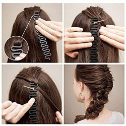 La magie Twister - Accessoire pour les Tresses Le Kikke - Accessori Brosses et peignes   Disponible sur Yumibio.com