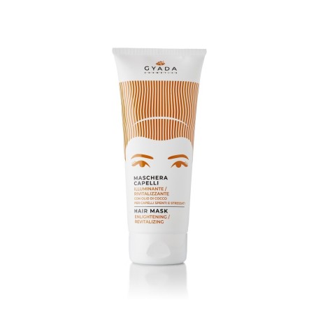 Masque pour cheveux - Éclairage et Revitalisant Gyada Cosmetics Les masques   Disponible sur Yumibio.com