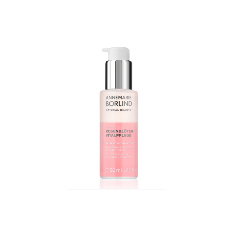 Face Serum Biphasic Rose Blossom Annemarie Borlind Whey  Available on Yumibio.com