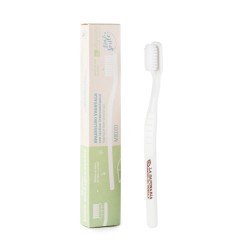 Brush Vegetable Bristles Medium La Saponaria Toothbrushes  Available on Yumibio.com