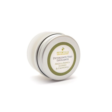 Exfoliating Face Cleanser with White Clay 15 ml Potentilla Detergents  Available on Yumibio.com