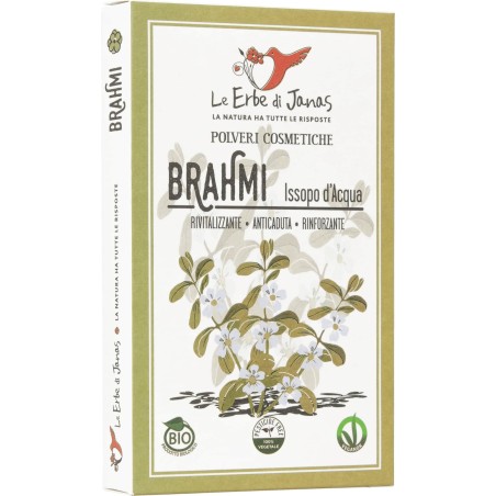 Poudre Ayurvédique de Brahmi Le Erbe di Janas À Base De Plantes Ayurvédiques   Disponible sur Yumibio.com