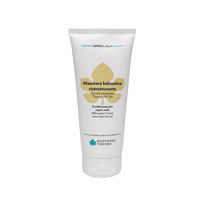 Masque Et Balsamique De Restructuration Biofficina Toscana Les masques   Disponible sur Yumibio.com