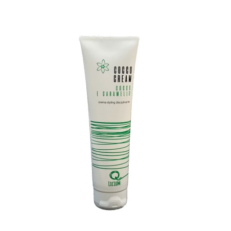 Cocco Cream - Coconut and Caramel Disciplining Styling Cream Quantic Licium Styling  Available on Yumibio.com